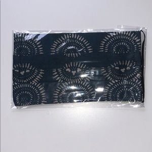 Johnny Was cotton face mask teal print 3/$25